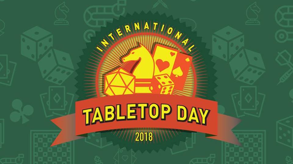Diversions Puzzles & Games International Tabletop Day April 28!