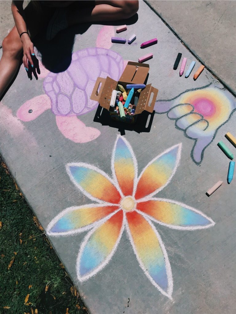 June Contest: Sidewalk Chalk!