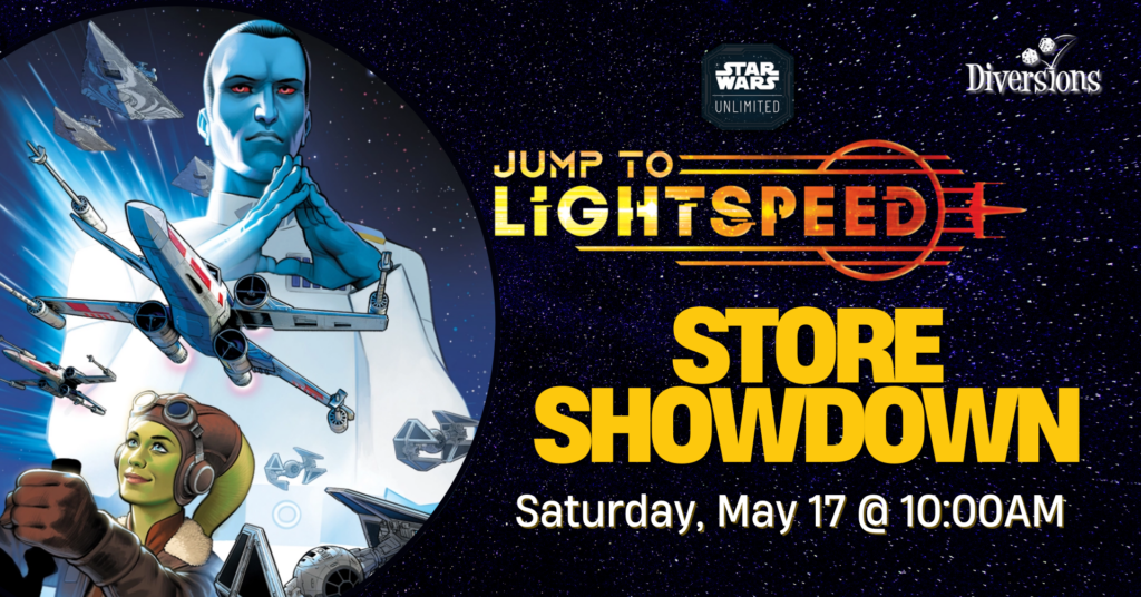 Star Wars: Unlimited - Jump to Lightspeed Store Showdown - Diversions  Puzzles & Games